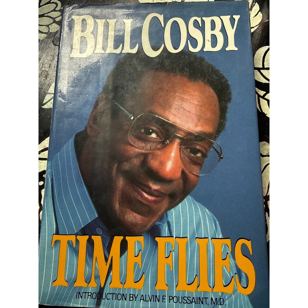 Time Flies by Bill Cosby Hardcover 1987 First Edition Book 0385240406